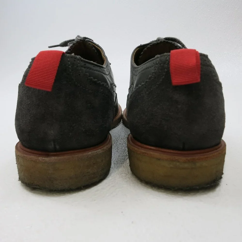 NOBRAND Wingtip Leather Medallion Toe Casual Dress Footwear Oxfords 41
